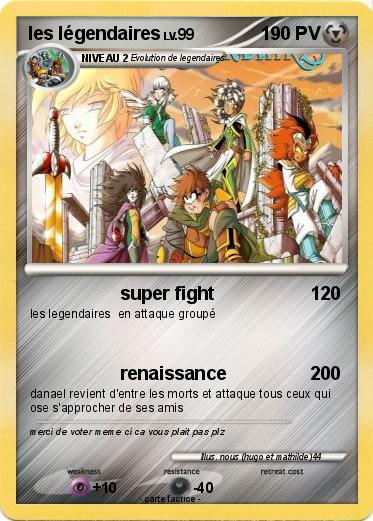 Pokemon les légendaires