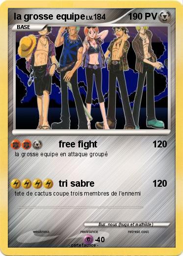 Pokemon la grosse equipe