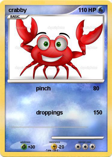 Pokemon crabby