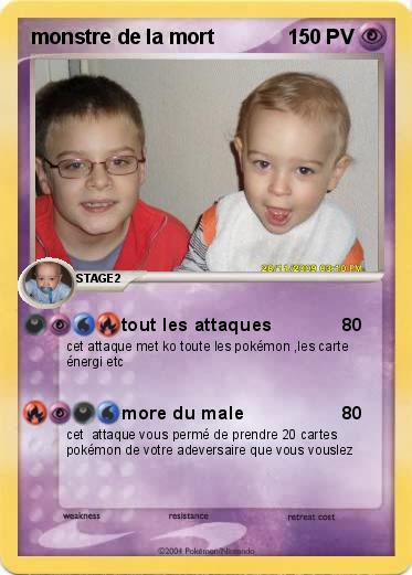 Pokemon monstre de la mort 