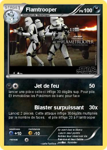 Pokemon Flamtrooper