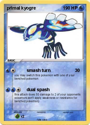 Pokemon primal kyogre
