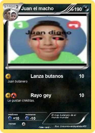 Pokemon Juan el macho