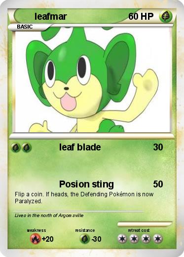 Pokemon leafmar
