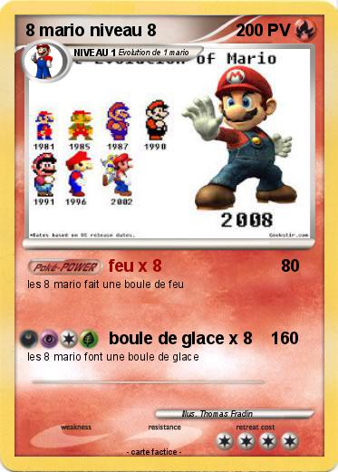 Pokemon 8 mario niveau 8