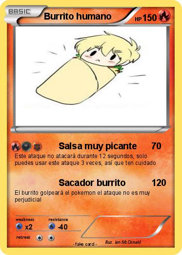 Pokemon Burrito humano
