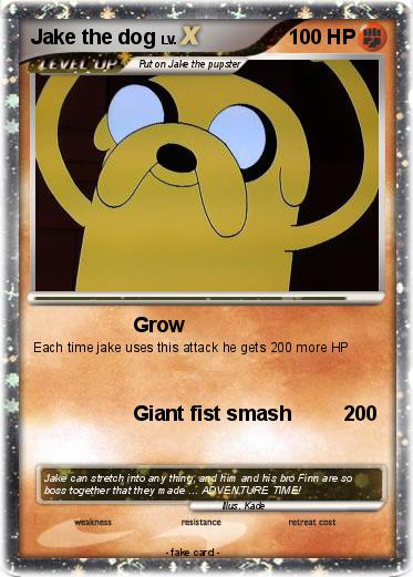 Pokemon Jake the dog