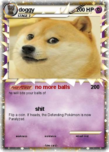 Pokemon doggy