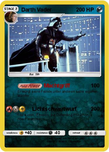 Pokemon Darth Vader