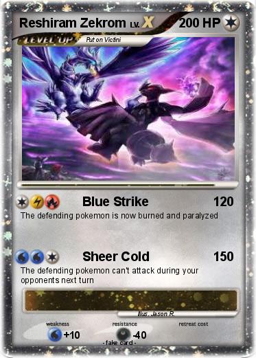 Pokemon Reshiram Zekrom