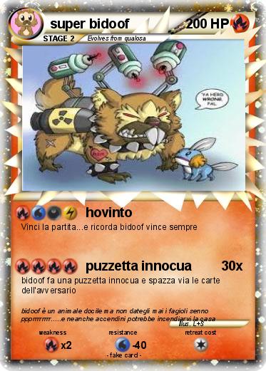 Pokemon super bidoof
