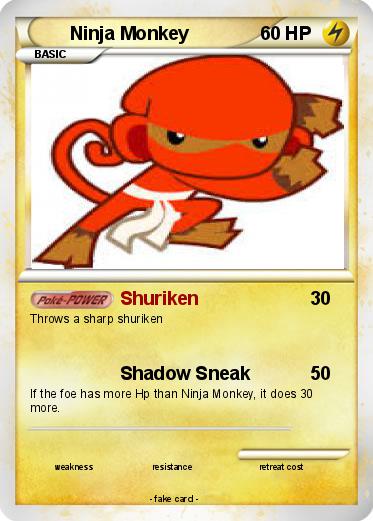 Pokemon Ninja Monkey