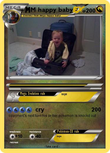 Pokemon M happy baby