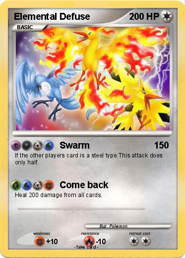 Pokemon Elemental Defuse