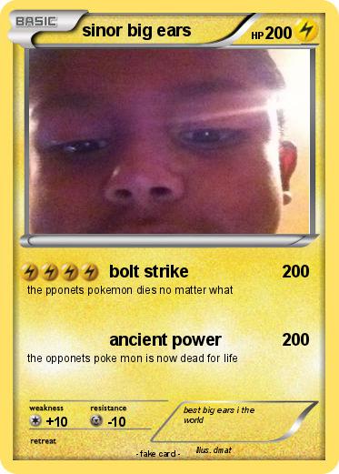 Pokemon sinor big ears