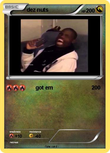 Pokemon dez nuts