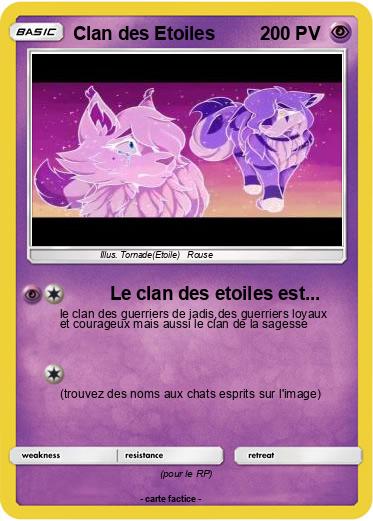 Pokemon Clan des Etoiles