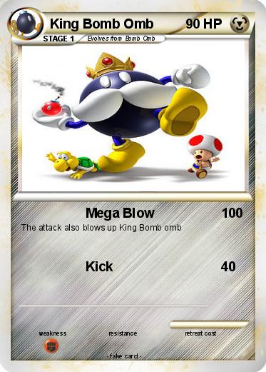 Pokemon King Bomb Omb