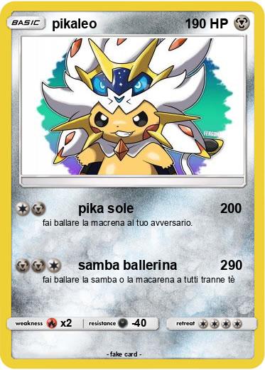 Pokemon pikaleo