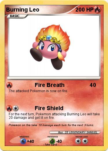 Pokemon Burning Leo