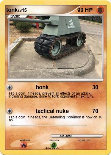 Pokemon tonk