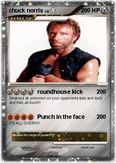 Pokemon chuck norris