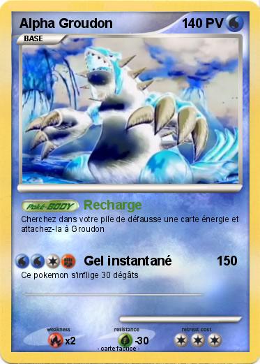 Pokemon Alpha Groudon