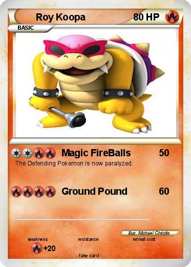 Pokemon Roy Koopa
