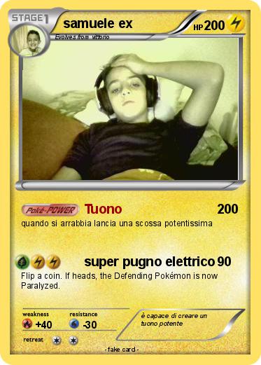 Pokemon samuele ex