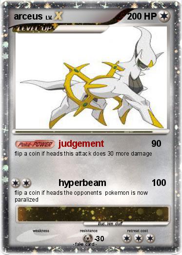Pokemon arceus