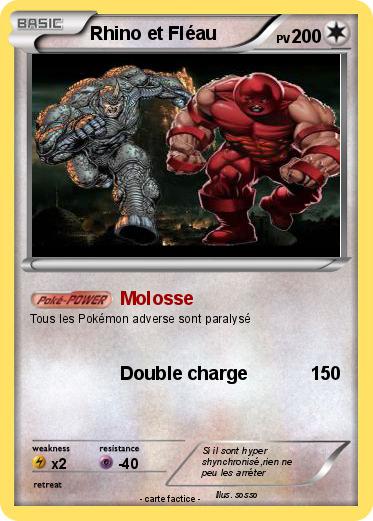 Pokemon Rhino et Fléau