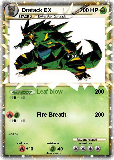 Pokemon Oratack EX