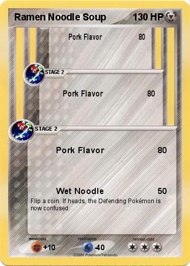 Pokemon Ramen Noodle Soup