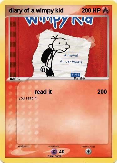 Pokemon diary of a wimpy kid