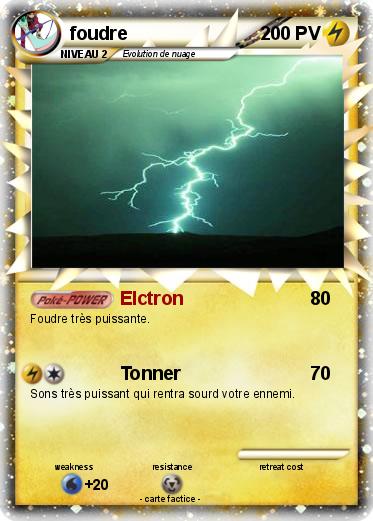 Pokemon foudre