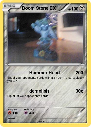 Pokemon Doom Stone EX