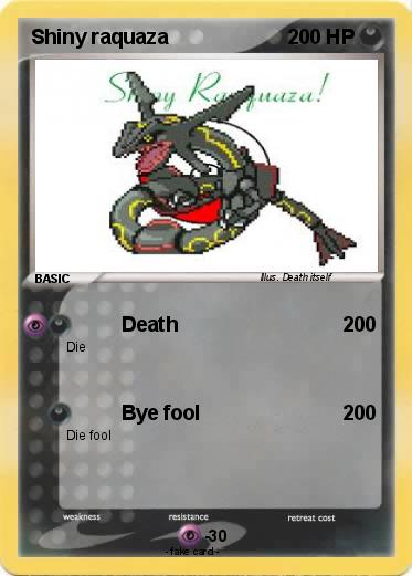 Pokemon Shiny raquaza