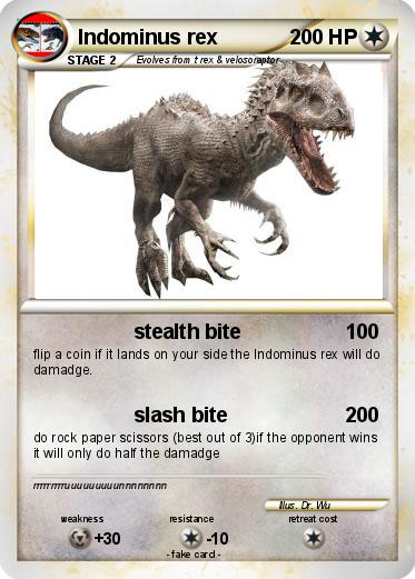 Pokemon Indominus rex