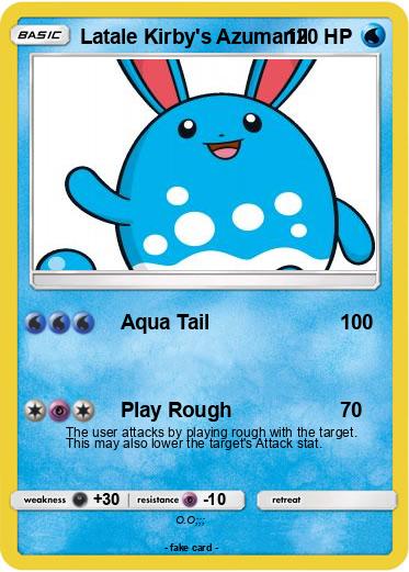 Pokemon Latale Kirby's Azumarill