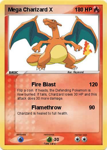 Pokemon Mega Charizard X