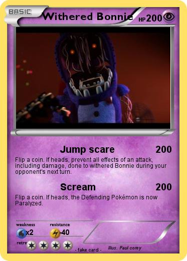 Pokemon Withered Bonnie