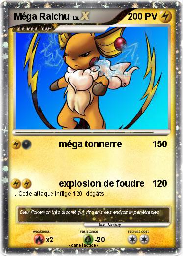 Pokemon Méga Raichu