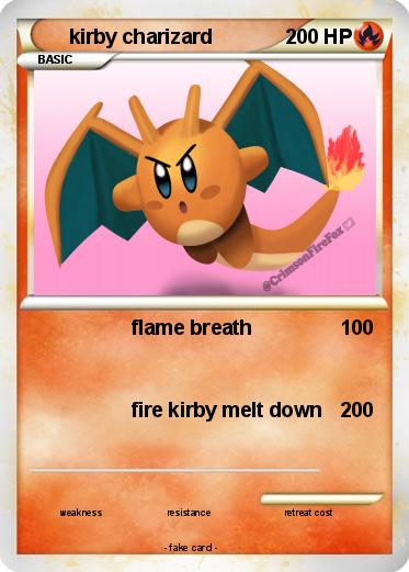 Pokemon kirby charizard