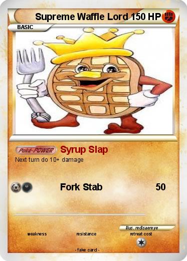Pokemon Supreme Waffle Lord