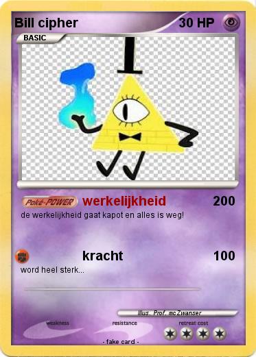 Pokemon Bill cipher