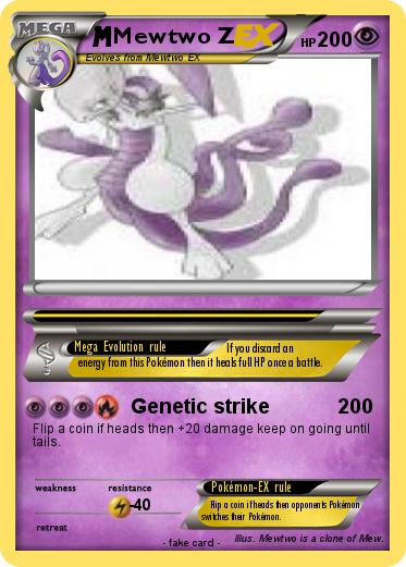 Pokemon Mewtwo Z