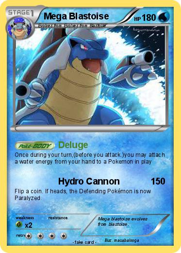 Pokemon Mega Blastoise