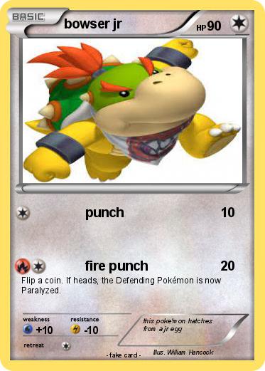 Pokemon bowser jr