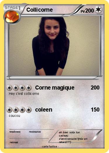 Pokemon Collicorne