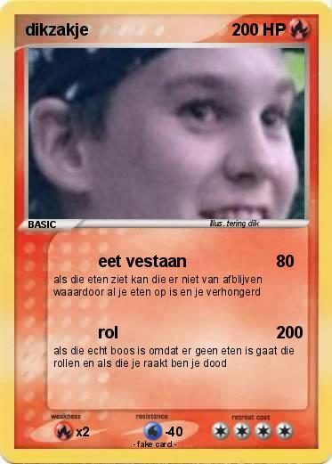Pokemon dikzakje